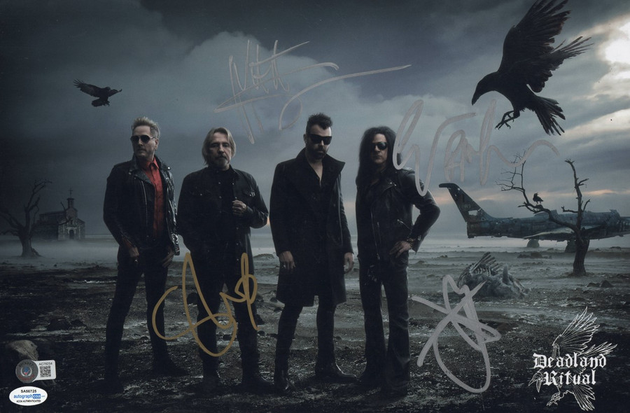 Deadland Ritual Band Signed Autographed 11X17 Photo Sorum Butler BAS AC78254