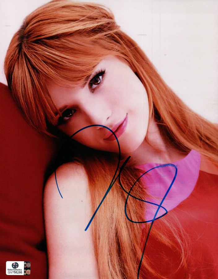 Bella Thorne Hand Signed Autographed 8x10 Photo Sexy Beautiful GA 756286