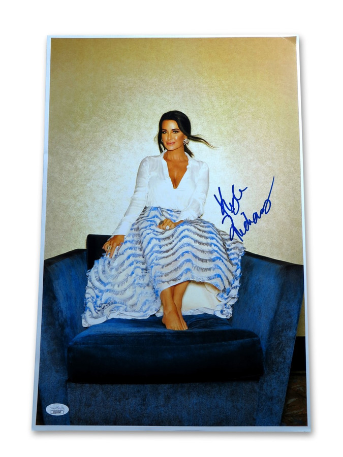 Kyle Richards Autographed 12X18 Photo Real Housewives Beverly Hills JSA QQ62567
