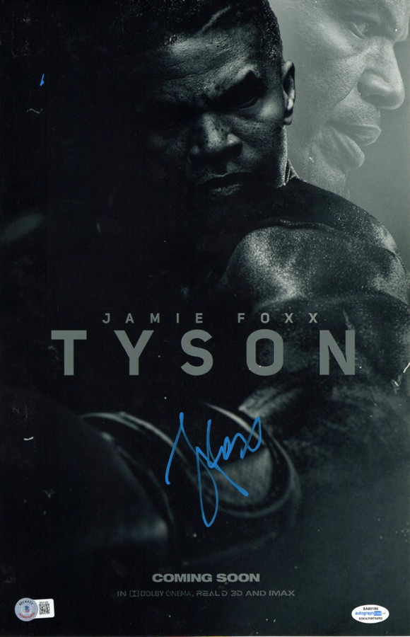 Jamie Foxx Signed Autographed 11X17 Photo Tyson Movie Preview BAS BK41254