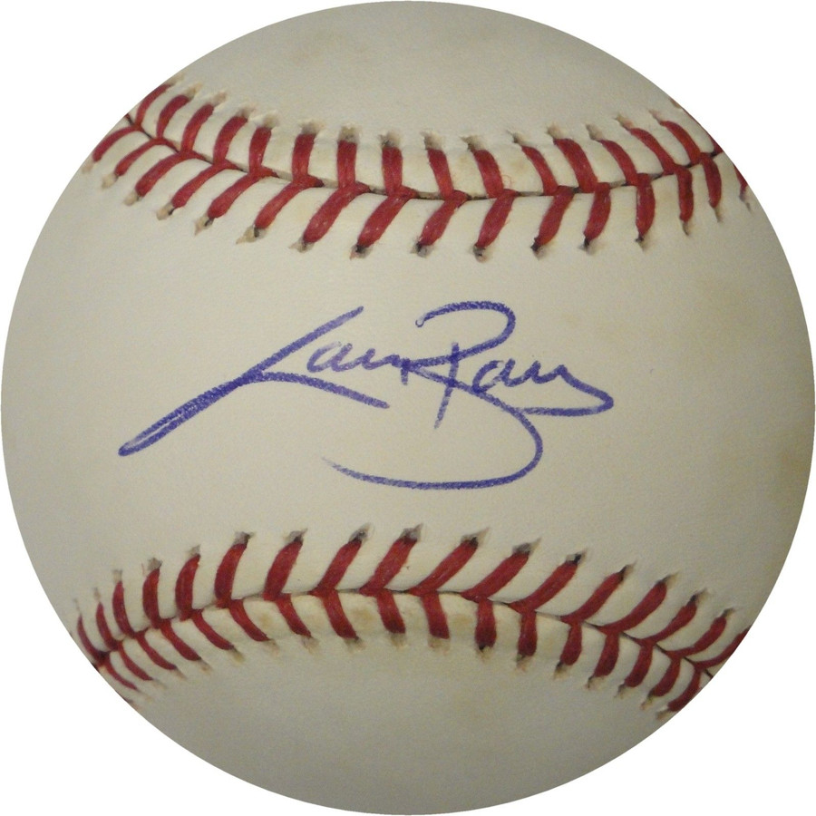 Larry Barnes Hand Signed Autographed Major League Baseball Marlins