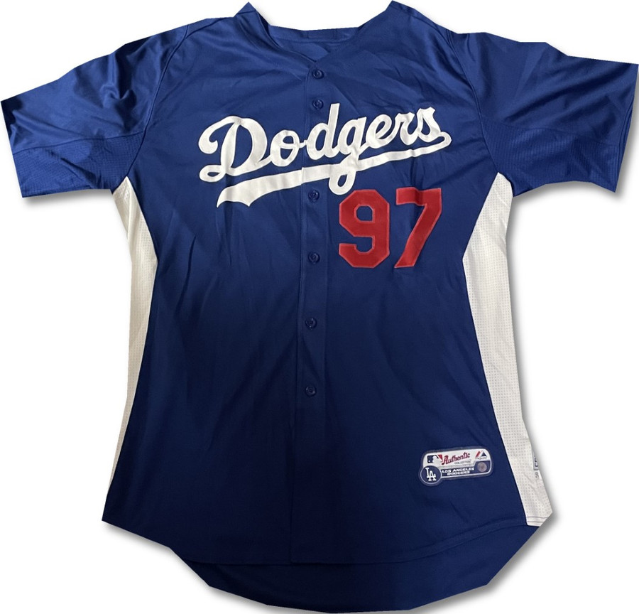 #97 Team Issued Authentic Batting Practice Jersey Dodgers MLB 2XL / 2X Large