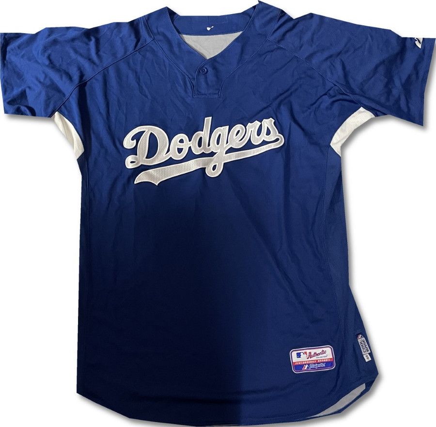 92 Team Issued Authentic Batting Practice Jersey Dodgers MLB XL
