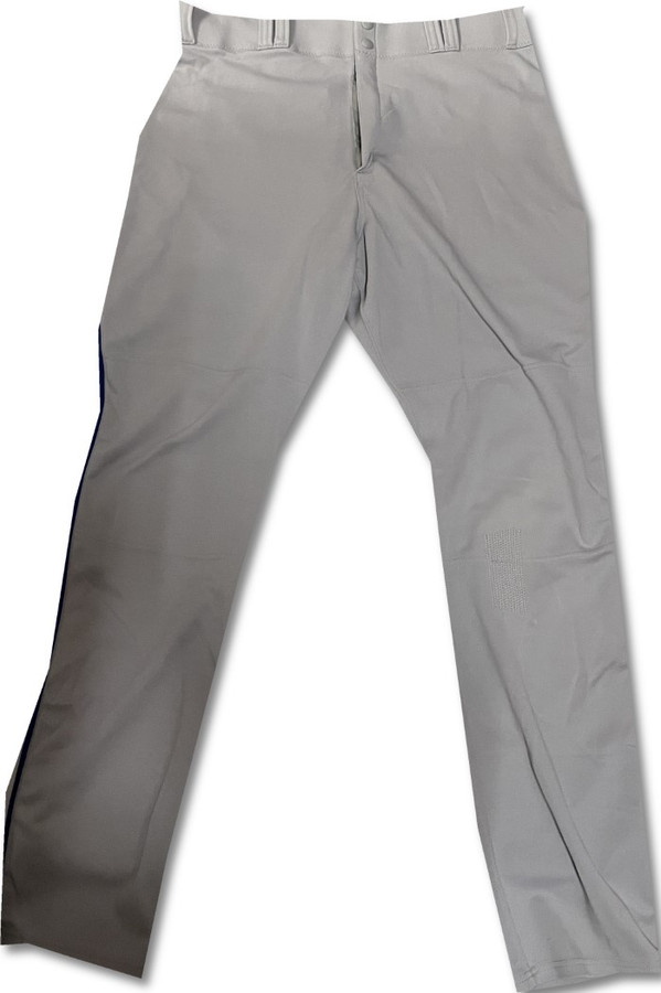 Carl Crawford Team Issued Away Grey Majestic Baseball Pants Dodgers L/Large MLB