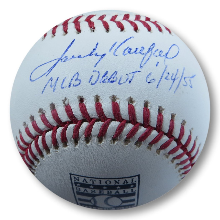 Sandy Koufax Signed Autographed HOF Baseball "MLB Debut 6/24/55" JSA YY54137