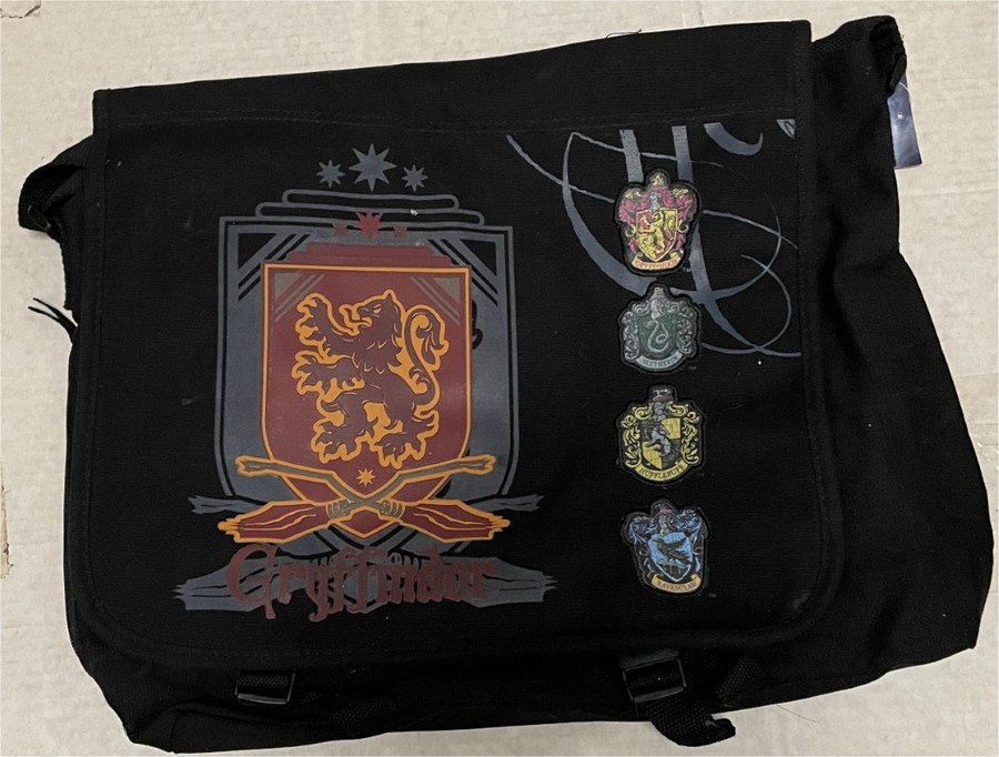 Harry Potter Designed Laptop Bag Warner Bros Griffindor Slytherin Hufflepuff