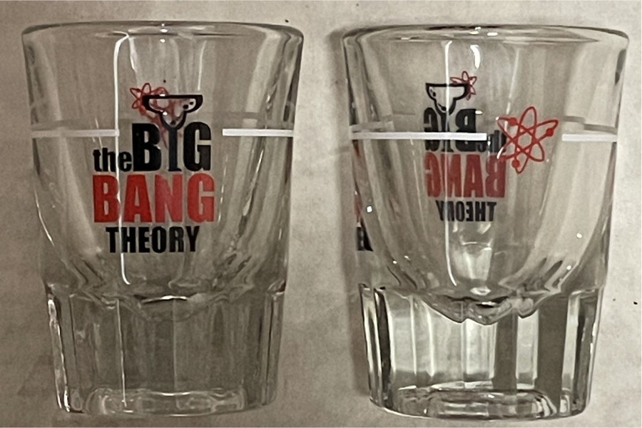 The Big Bang Theory Shot Glass Young Sheldon Cooper Warner Brothers