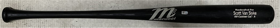 Scott Van Slyke Team Issued Marucci Baseball Bat Handcrafted Custom Cut MLB
