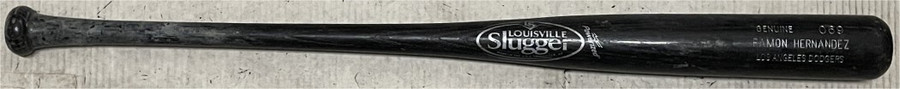 Ramon Hernandez Team Issued Baseball Bat Louisville Slugger Genuine Dodgers