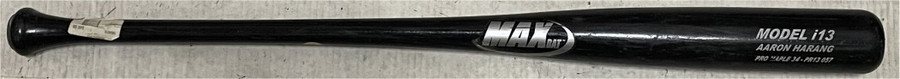 Aaron Harang Team Issued Wooden Baseball Bat Model I3 Pro Maple Dodgers