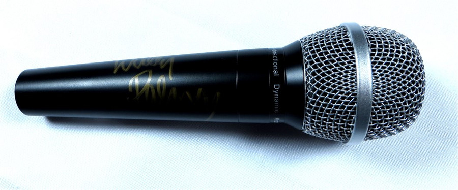 Wally Palmar Signed Autographed Microphone The Romantics Singer BAS BK41272