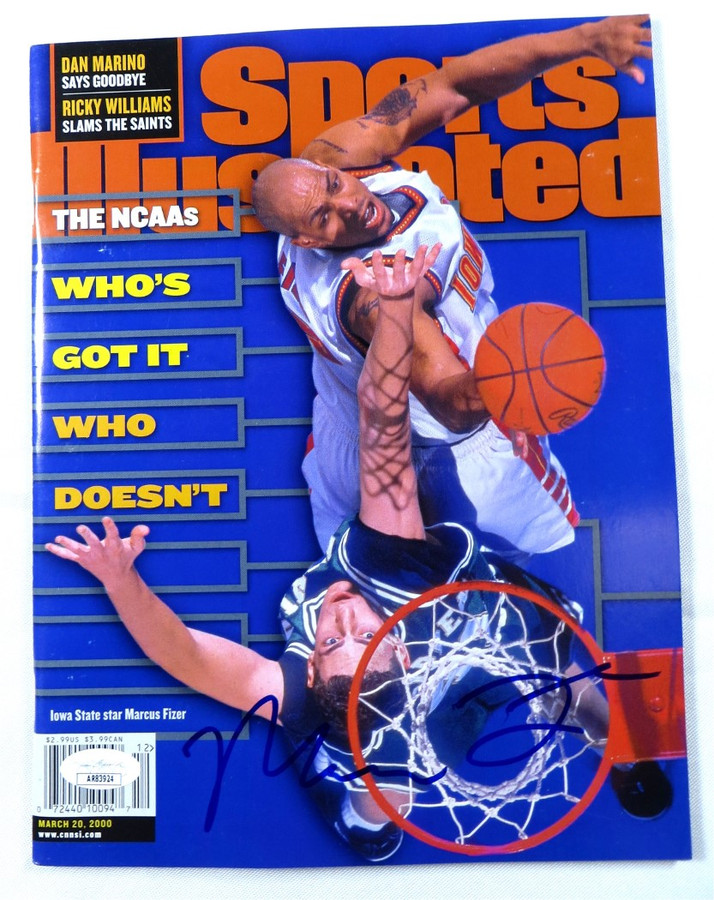 Marcus Fizer Signed Autograph Magazine Sports Illustrated March 2000 JSA AR83924
