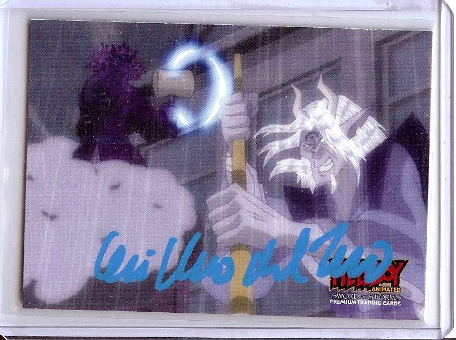 Guillermo del Toro Signed Autographed Trading Card Hellboy Animated JSA AJ03585