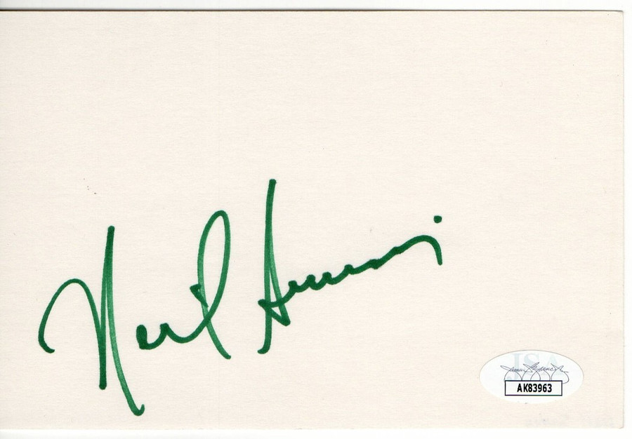 Neil Simon Signed Autographed Index Card Author Playright JSA AK83963