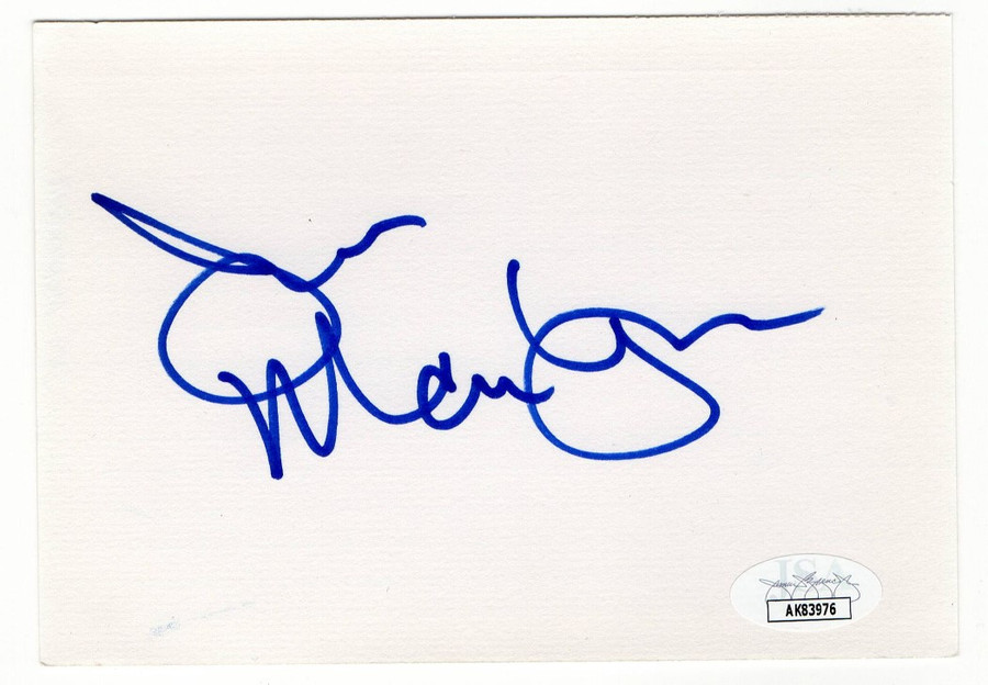 Joe Mantegna Signed Autographed Index Card Criminal Minds JSA AK83976