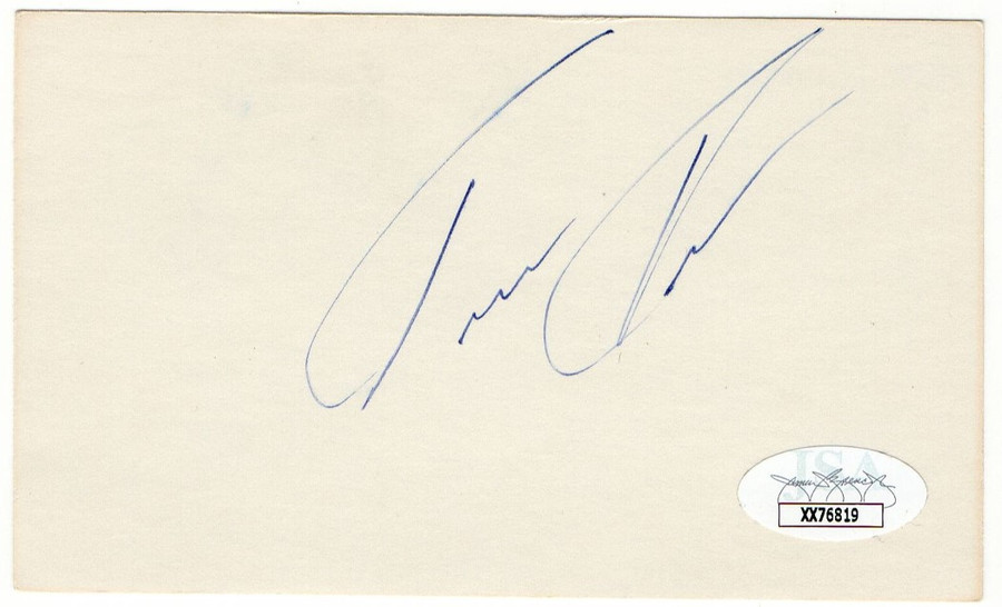 Tina Turner Signed Autographed Index Card Legendary Singer JSA XX76819