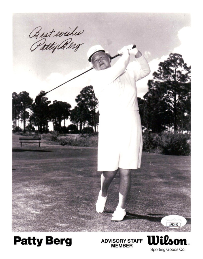 Patty Berg Signed Autographed 8X10 Photo LPGA Founding Member JSA AR83890