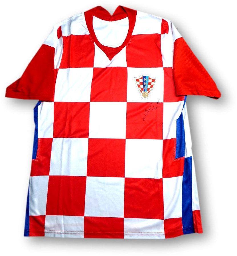 Luka Modric Signed Autographed Jersey Soccer Team Croatia HNS BAS AD40668