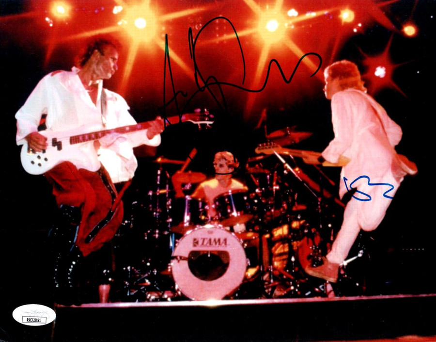 Sting Andy Summers Dual Signed Autographed 8X10 Photo The Police JSA RR32851