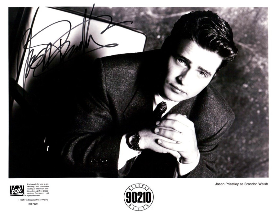 Jason Priestley Signed Autographed 8X10 Photo Beverly Hills 90210 JSA AL32606