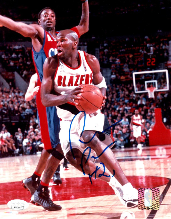 Ruben Patterson Signed Autographed 8X10 Photo Trail Blazers Driving JSA AR83905