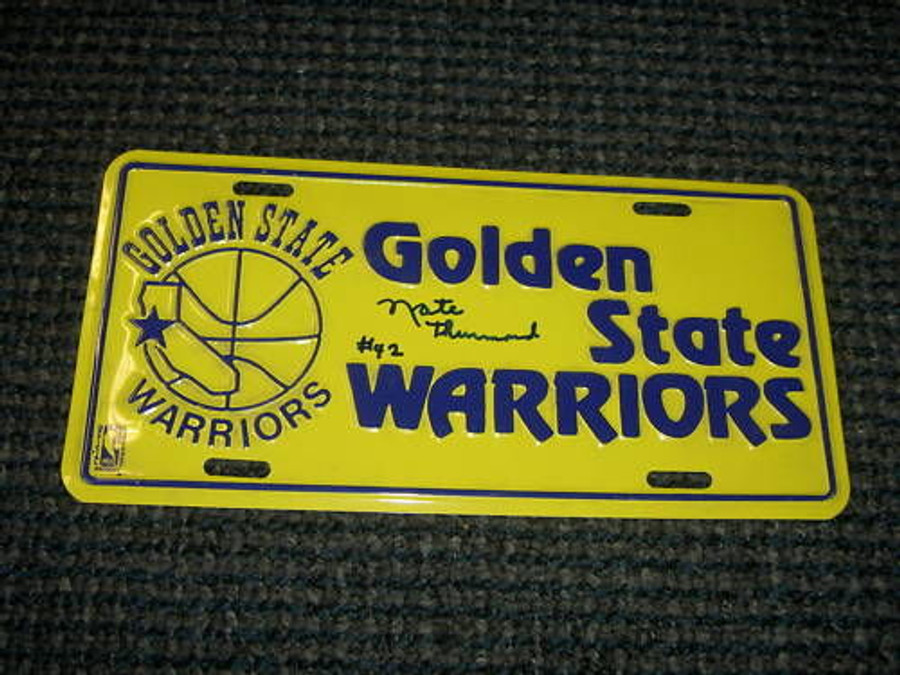 Nate Thurmond #42 Golden State Warriors Auto License Plate