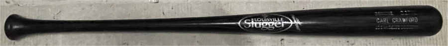 Carl Crawford Team Issued Baseball Bat Louisville Slugger Genuine Dodgers B