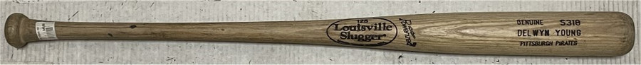 Delwyn Young Team Issued Baseball Bat Louisville Slugger Dodgers Pirates