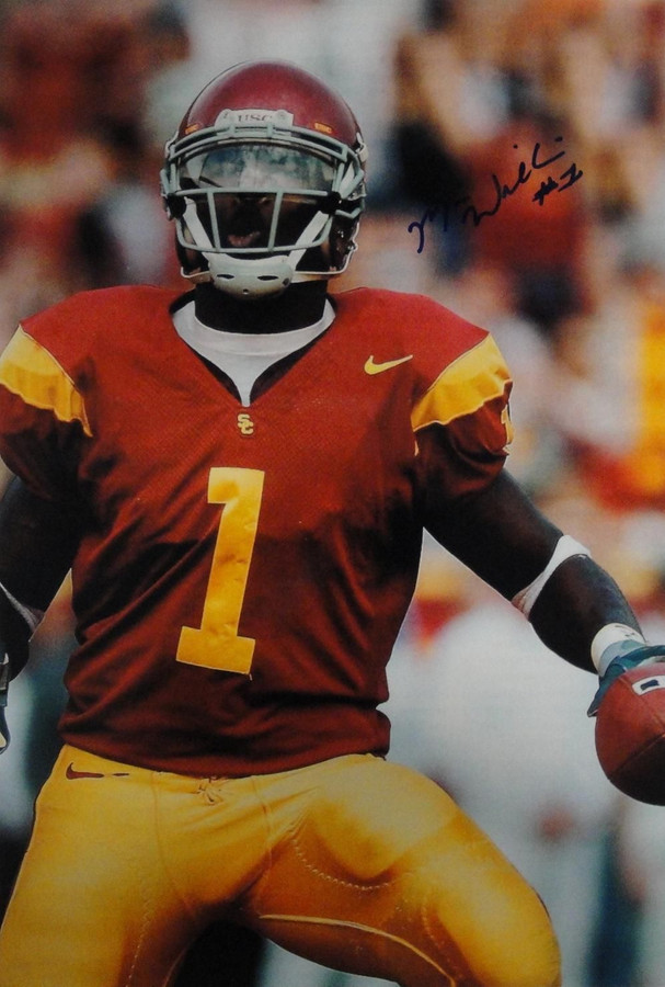 Mike Williams Signed Autographed 13"x19" Photograph Celebration Black w/ COA