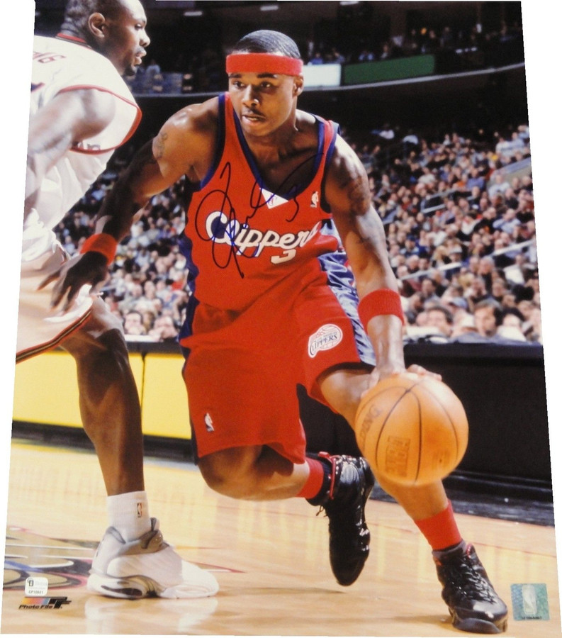 Quentin Richardson Hand Signed Autograph 16x20 Photograph LA Clippers Dribble