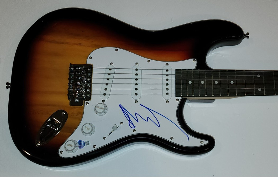 John Densmore Signed Autographed Electric Guitar The Doors Musician BAS BJ71334