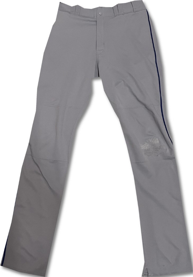 Nick Punto Majestic Grey Team Issued Spring Training Pants Dodgers L / Large
