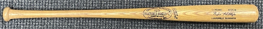 Mike Phillips Game Used Baseball Bat Betty Chatwood Dodger Mom Collection