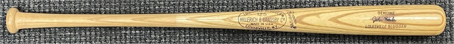 John Hale Game Used Baseball Bat Betty Chatwood Dodger Mom Collection