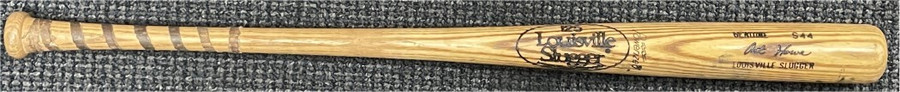 Art Howe Game Used Baseball Bat Betty Chatwood Dodger Mom Collection