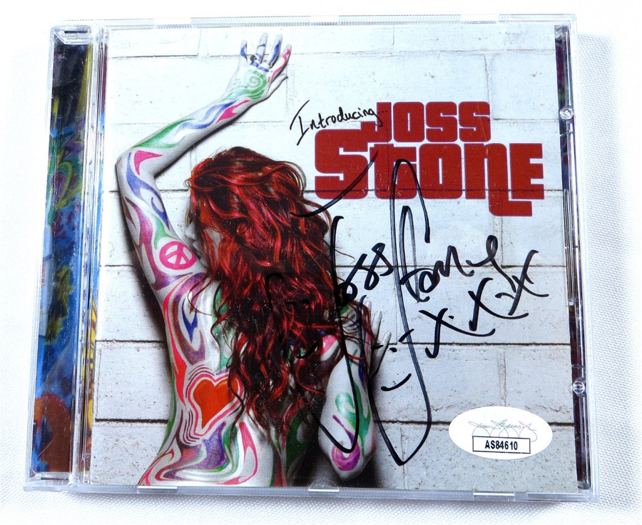 Joss Stone Signed Autographed CD Booklet Introducing . . . JSA AS84610