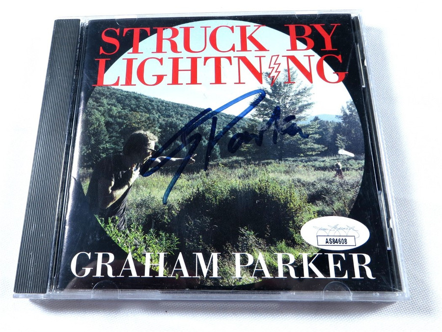 Graham Parker Signed Autographed CD Booklet Struck By Lightning JSA AS84608
