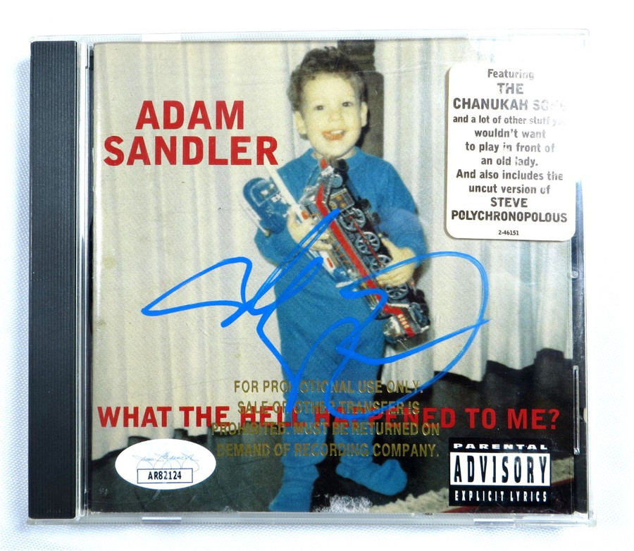 Adam Sandler Autographed CD Booklet What the Hell Happened to Me JSA AR82124