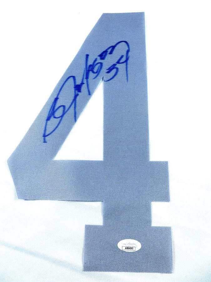 Bo Jackson Signed Autographed Jersey Number Only Raiders #4 JSA AR84095