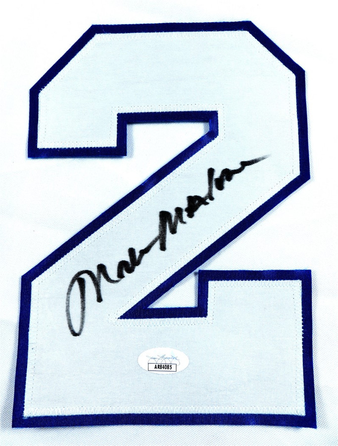 Moses Malone Signed Autographed Jersey Number Only 76ers #2 JSA AR84085