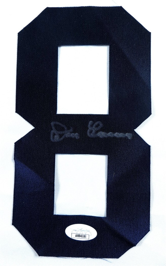Don Larsen Signed Autographed Jersey Number Only Yankees #8 Light JSA COA