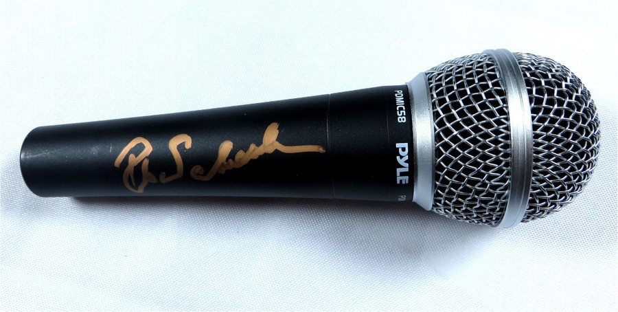 Rob Schneider Signed Autographed Microphone SNL Comedian JSA AR82832