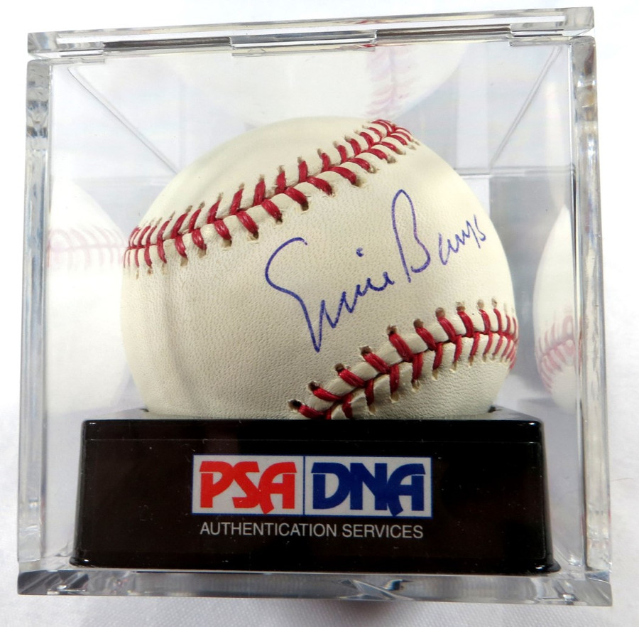 Ernie Banks Autographed Baseball  PSA/DNA Encapsulated Graded Mint+ 9.5 81892095