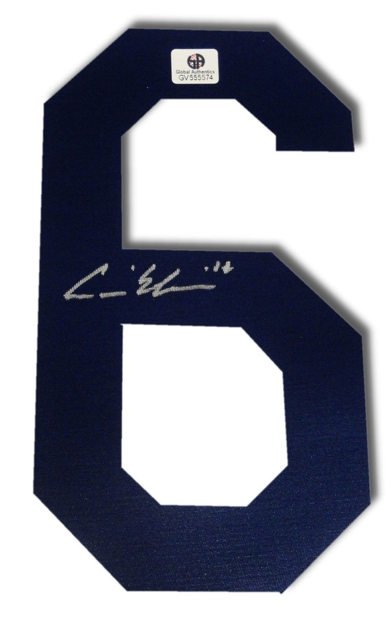 Andre Ethier Signed Autographed Blue #6 Jersey #6 Only Los Angeles Dodgers GA