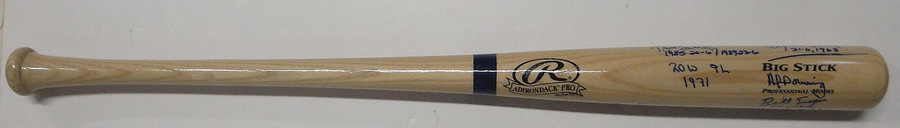 Saberhagen Newcombe Downing Erskine more +Signed Baseball Bat 20 Game Winner 685