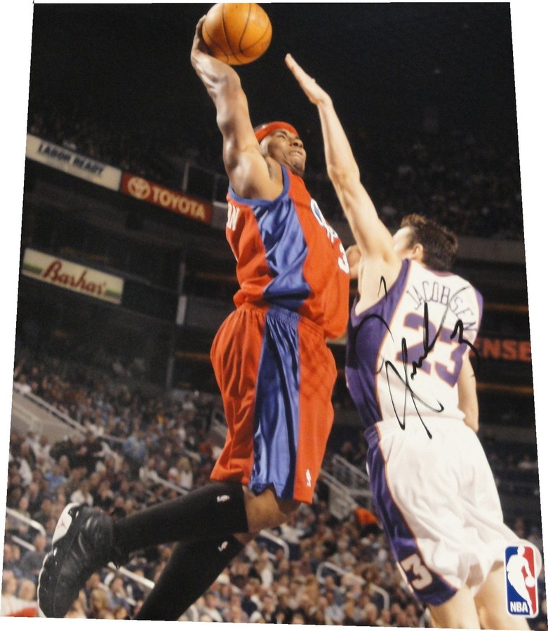 Quentin Richardson Hand Signed Autograph 16x20 Photograph LA Clippers Dunking RD