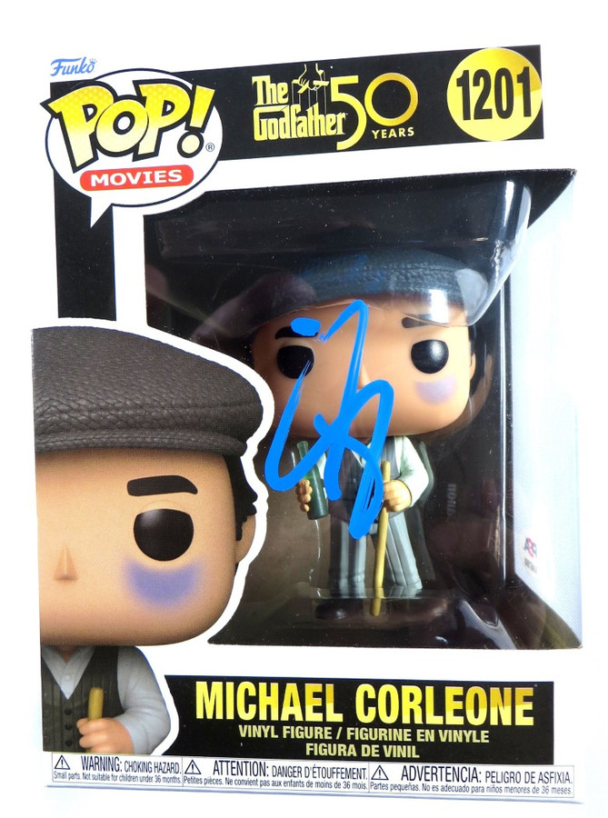 Al Pacino Signed Autograph Funko POP! The Godfather Michael Corleone PSA AN67868