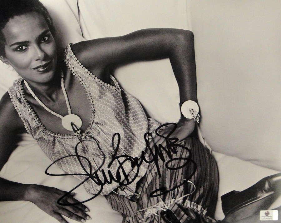 Shari Belafonte Hand Signed Autograph 11x14 Photo Sexy Gorgeous JSA U16346