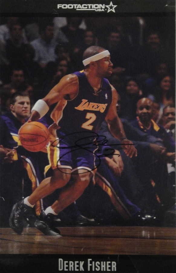Derek Fisher Signed Autographed 16x20 Photograph Los Angeles Clippers W Creases