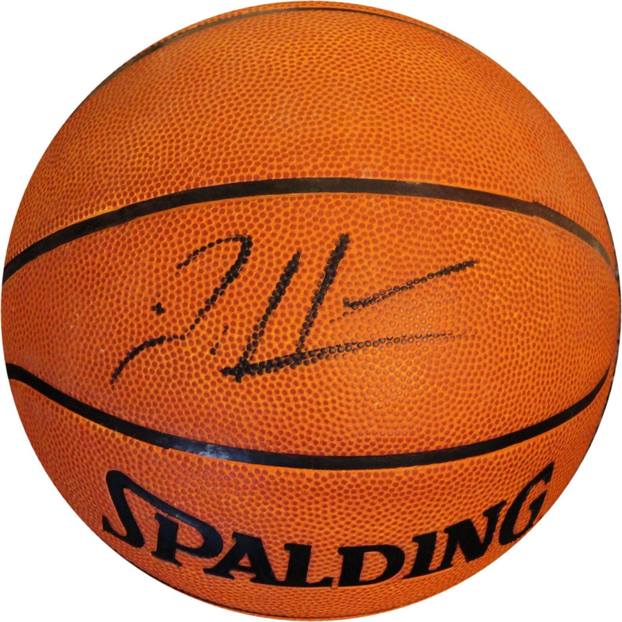 Jarvis Hayes Hand signed Autographed Indoor/Outdoor Basketball Wizards COA